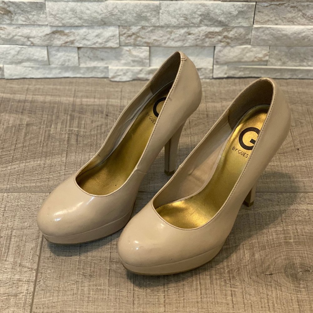 G BY GUESS PLATFORM HEELS - Size 9